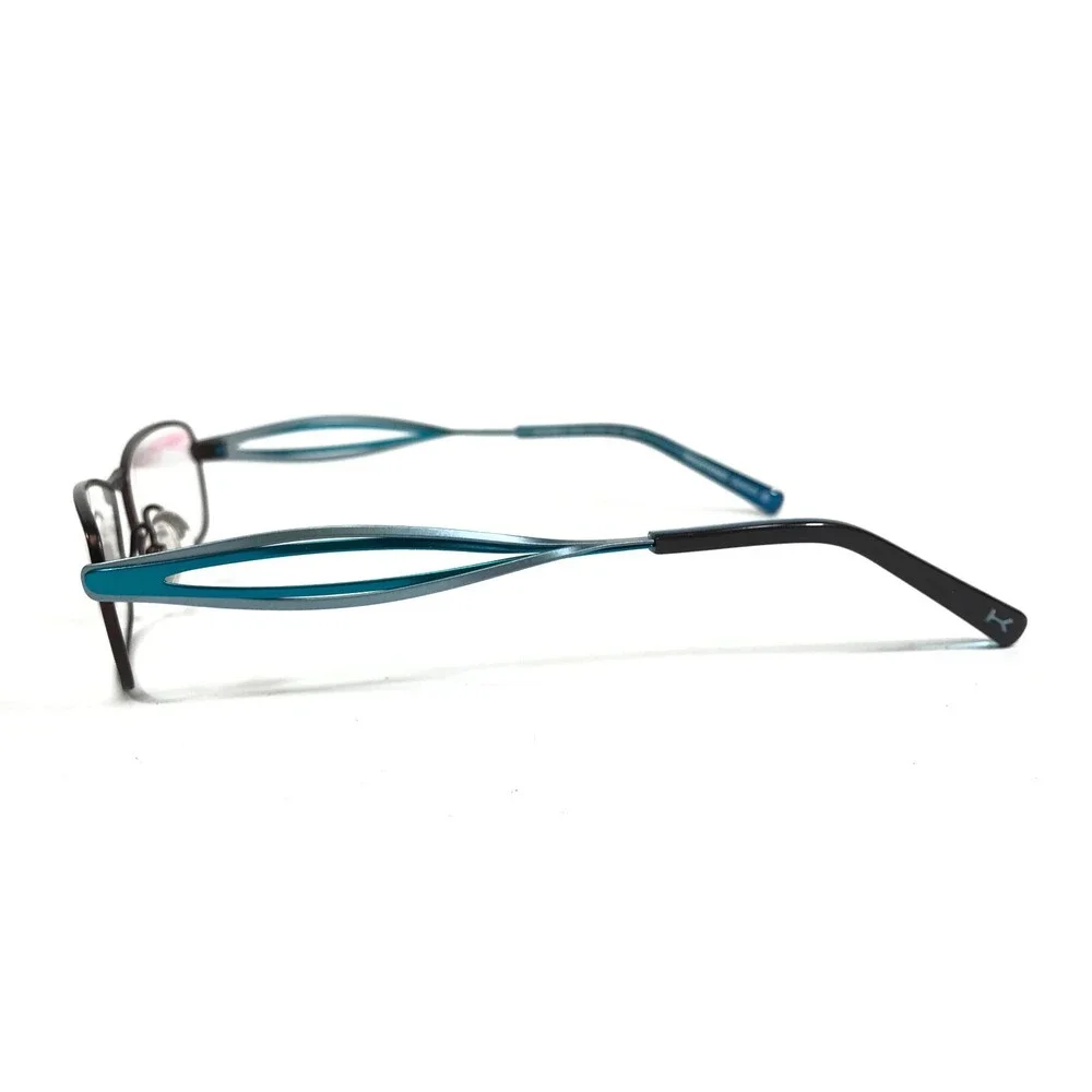 Morel Eyeglasses Frames KOALI 7124K MB041 Brown Blue Rectangular 51-16-135